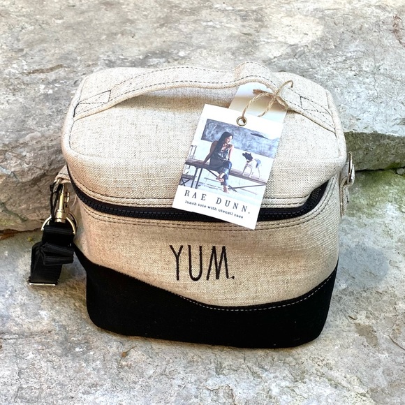 Rae Dunn YUM Insulated Lunch Bag